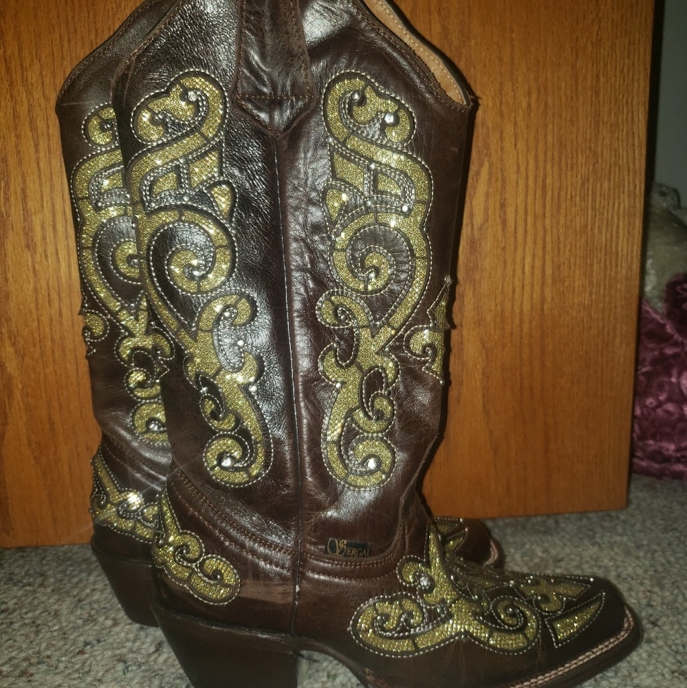 Sergal cowgirl boots sz 5.5
